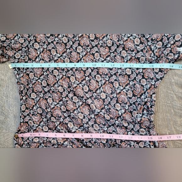 Boden Black and Red Floral Midi Dress - Picture 9 of 13